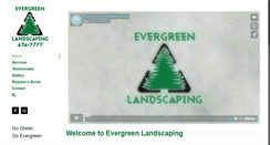 Desktop Screenshot of northbayevergreen.com